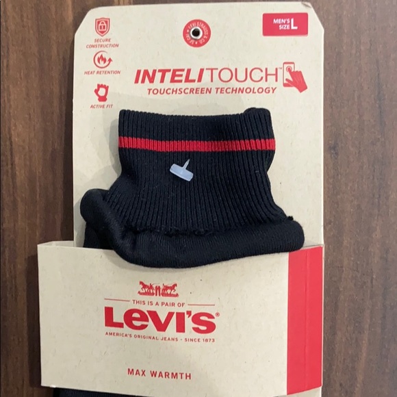 Levi's InteliTouch Touchscreen Max Warmth Gloves - Picture 2 of 3